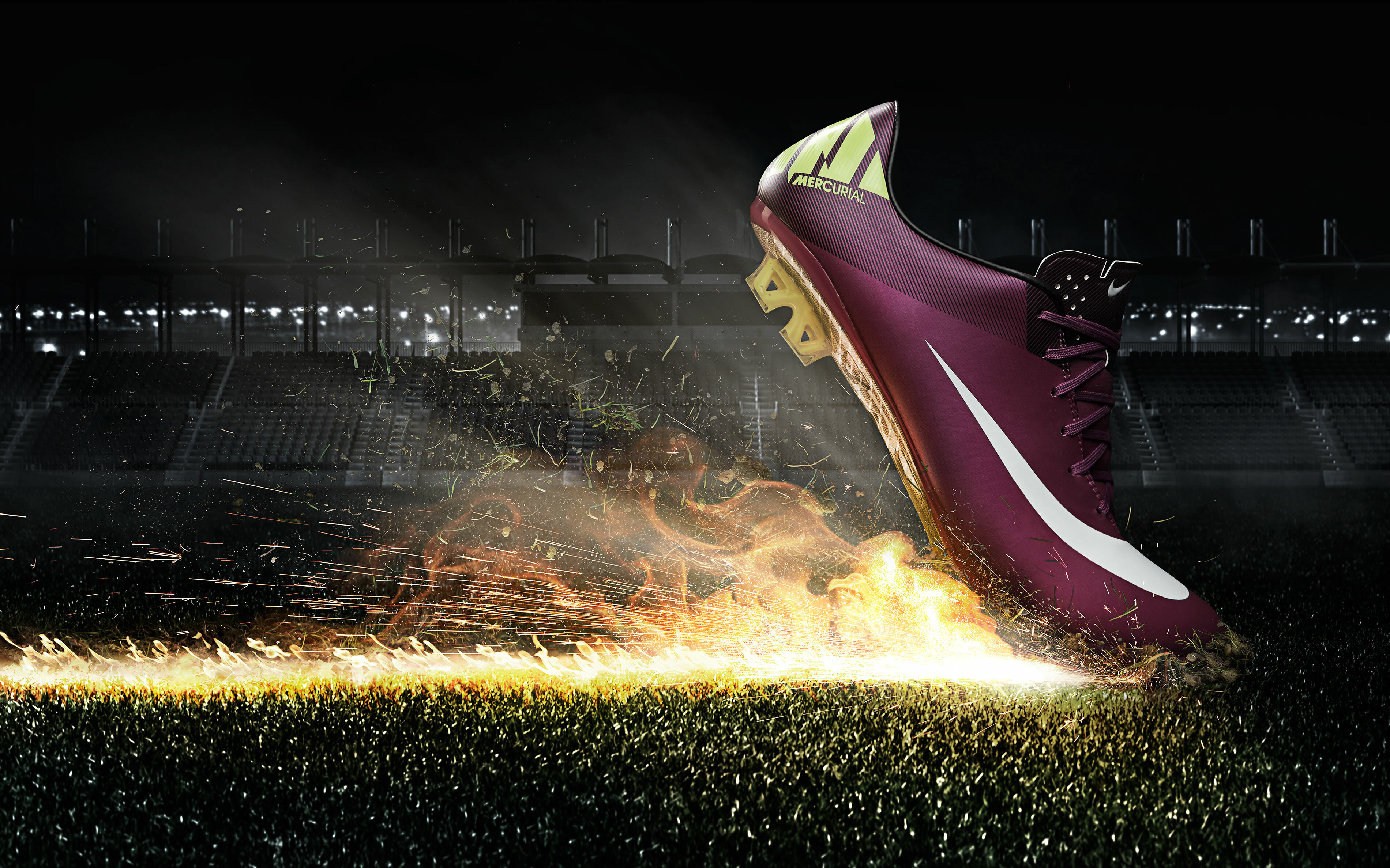 Janko ad retouch nike fireshoe